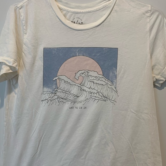 Pacsun White Graphic Tee - Picture 3 of 4